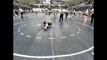 90 lbs Quarterfinal - Brock Holmes, North Schuylkill vs Clayton Bates, Caldwell Wrestling Club