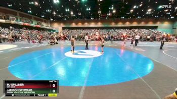 70-74 lbs Round 1 - Jamison Steward, Lassen Wrestling Association vs Mj Spillner, USA GOLD