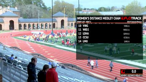 Women's Distance Medley Relay Championship, Heat 2