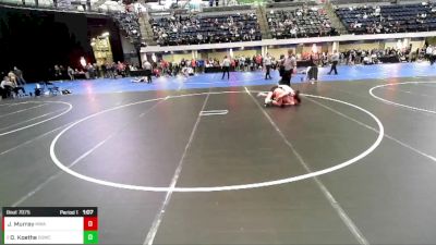 7th - 8th grade - 138 Quarters - Jackson Murray, Moen Wrestling Academy vs Owin Koethe, Big Game Wrestling Club