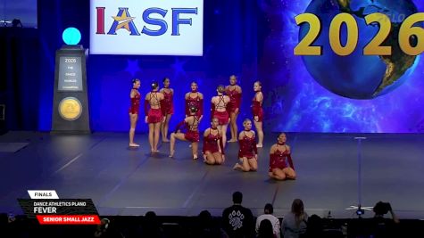 Dance Athletics Plano - Fever [2026 Senior Small Jazz Finals] 2026 The Dance Worlds