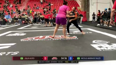 Nicole Andrade Sales vs Julia Alves 2025 ADCC Sao Paulo Open