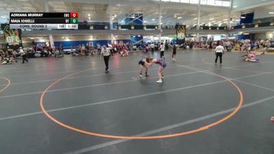 128 lbs Cons. Round 2 - Maia Ioselli, Wellington vs Adriana Murray, Unattached