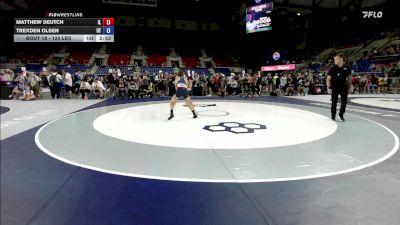 120 lbs Champ. Rd Of 128 - Matthew Deutch, IL vs Trexden Olsen, UT