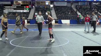 100 lbs Cons. Round 2 - Chance Zeigler, Plainville Kids vs Kenyon Hill, CKSY Lions