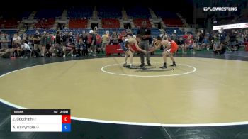 100 lbs Cons 16 #2 - Jack Goodrich, Utah vs Andrew Dalrymple, Alaska