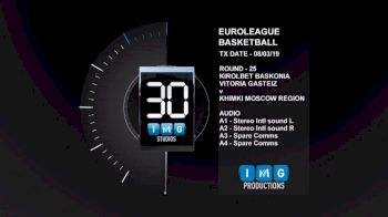 KBA vs KHI | 2018-19 Euroleague - KBA vs KHI | 2018-19 Euroleague - Mar 8, 2019 at 1:14 PM CST