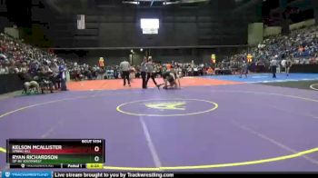 5A - 145 lbs Cons. Round 1 - Kelson McAllister, Spring Hill vs Ryan Richardson, OP-BV Southwest