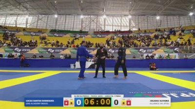 JULIANO OLIVEIRA vs LUCAS SANTOS RODRIGUES 2026 FPJJ Circuito Paulista GI Etapa 3