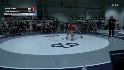 79 kg Cons. Sub-rd Of 16 - Justin Grant, McDoubles Wrestling vs Collin Guffey, California Regional Training Center (CA RTC)