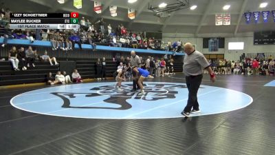 140 lbs 1st Place Match - Izzy Schoettmer, Benton Community vs Maylee Rucker, South Tama