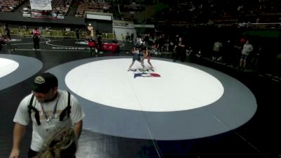 120 lbs Cons. Quarters - Alejandra Suarez, Legacy Wrestling Center vs Maryn Fluharty, Golden Grapplers Wrestling Club