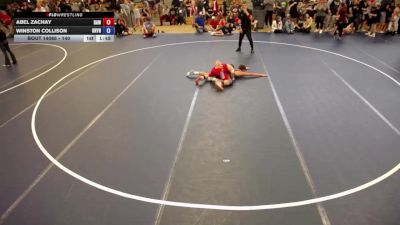 140 lbs Cons. Round 1 - Abel Zachay, Robbinsdale Area Wrestling vs Winston Collison, Grynd