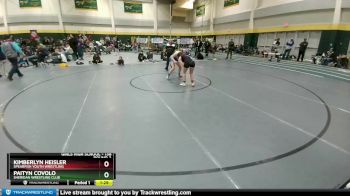 138 lbs Round 3 - Kimberlyn Heisler, Spearfish Youth Wrestling vs Paityn Covolo, Sheridan Wrestling Club