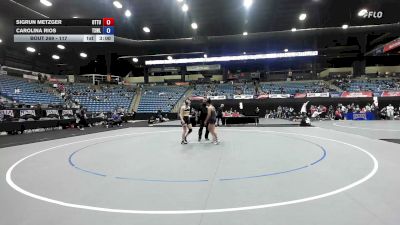 117 lbs Cons. Round 4 - Carolina Rios, Texas Wesleyan vs Sigrun Metzger, Ottawa