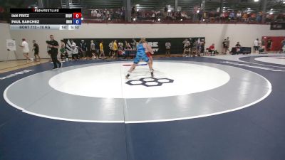 70 kg Cons. Sub-rd Of 64 - Ian Fritz, Brunson UVRTC vs Paul Sanchez, Ohio