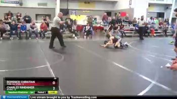 76 lbs Round 1 (6 Team) - Charles Rinehimer, NCWAY vs Dominick Christian, MJWL All Stars