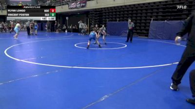75 lbs Semifinal - Flynn Longo, Montville vs Vincent Foster, Nazareth