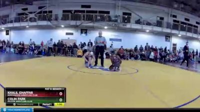 93 lbs Cons. Round 3 - Khalil Ghaffar, Northwood Wrestling Club vs Colin Park, Falcon Wrestling Club