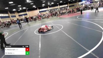 175 lbs Round Of 16 - Khale McDonnell, OCRT vs Matthew Gazda, Valiant College Prep