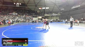 2A 190 lbs Cons. Round 1 - Izel Morales, Burlington-Edison vs Kyle Nowels, W. F. West