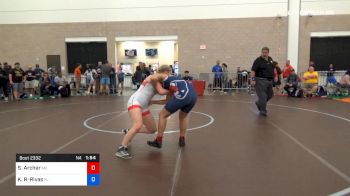 65 kg Consi Of 16 #2 - Samantha Archer, Team Missouri vs Kalani Redondo-Rivas, Team Florida