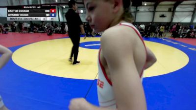 U10 FS - 77 lbs Champ. Round 1 - Zephyr Neylon, Beaver Dam Wrestling Club vs Jace Hanson, Twin City Wrestling Club