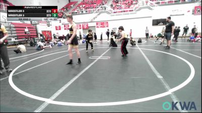 37 lbs Quarterfinal - Jociana Martinez, Tuttle Wrestling vs Sean Rodriguez, Chickasha Youth Wrestling
