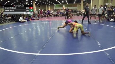 150 lbs Round 1 (6 Team) - Micah Thomas, Black Creek WC vs Brian Reed, Powerhouse