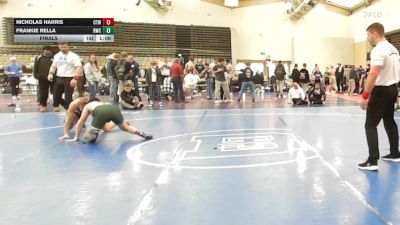 141 lbs Final - Nicholas Harris, CTWHALE Orca - MSE vs Frankie Rella, Ruthless Blue - MSE