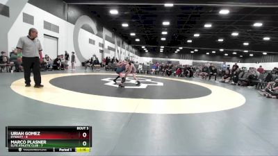 75 lbs Quarterfinals (8 Team) - Uriah Gomez, Dynasty vs Marco Plasner, Elite Athletic Club