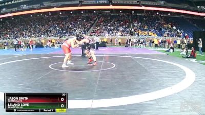 D3-285 lbs Champ. Round 1 - Leland Love, Beaverton HS vs Jason Smith, Whitehall HS