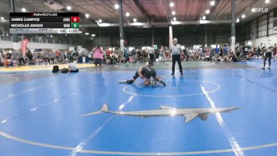 144 lbs Allday - Nicholas Arado, DARKHORSE vs James Campos, SLY FOX WRESTLING CLUB