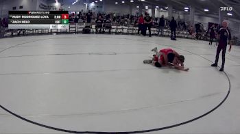 129 lbs 3rd Place Match - Zach Held, Underground Wrestling Club vs Rudy Rodriguez Loya, GI Grapplers