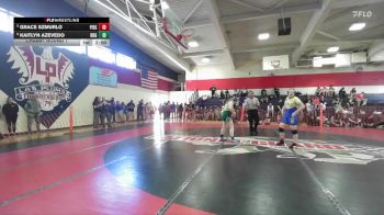 Girls 172 lbs Champ. Round 1 - Grace Szmurlo, Pierce Girls vs Kaitlyn Azevedo, Red Bluff Girls