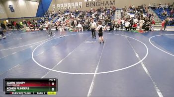 142 lbs Quarterfinal - Kohen Flinders, Westlake vs Jaxen Honey, Team Prestige