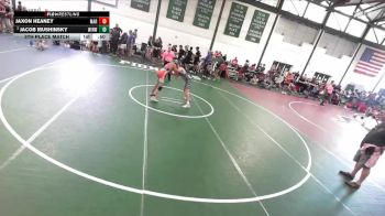 121-128 lbs 5th Place Match - Jacob Mushinsky, Tj Trained vs Jaxon Heaney, Marceline