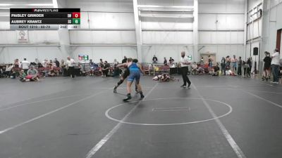 144-150 lbs Semifinal - Bryce Ault, Mustangs vs Levi Smith, New Oxford