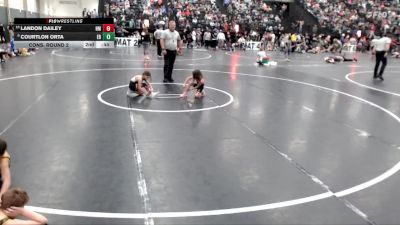 46-51 lbs Cons. Semi - Stella Wolfgang, Broken Bow Wrestling Club vs Shaylynn Wright, Mid West Destroyers
