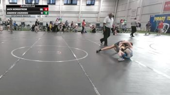 110 lbs 1st Place Match - Jack Nordstrom, Unlisted vs Andrew Uszenski, Valley Central