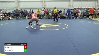 O-155 lbs Consi Of 8 #2 - Brady Crum, OH vs Matthew Starks, MI