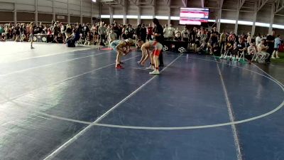 126 lbs Champ. Round 2 - Karter Showers, Falls Academy vs Jackson Humphrey, California