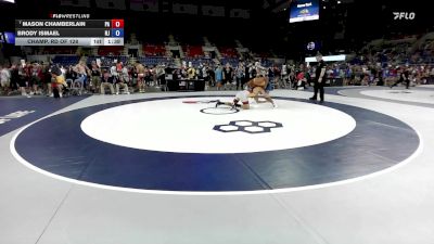 190 lbs Champ. Rd Of 128 - Mason Chamberlain, PA vs Brody Ismael, NJ