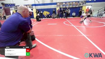 52 lbs Final - Chapman Butler, Mannford Pirate Youth Wrestling vs Hayden Gregory, Tulsa Blue T Panthers