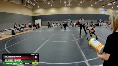 48 lbs Cons. Round 1 - Declan Espinosa, Rough House vs Cameron Arnott, Seymour Wrestling Club