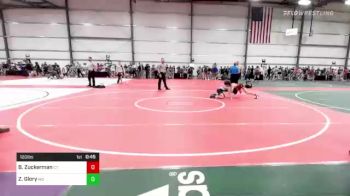 120 lbs Consi Of 32 #2 - Ben Zuckerman, CT vs Zac Glory, MD