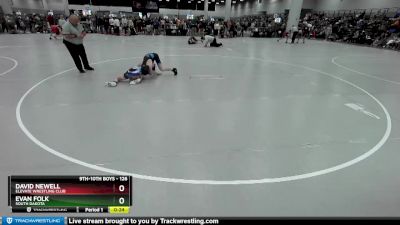 126 lbs Cons. Round 2 - Evan Folk, South Dakota vs David Newell, Elevate Wrestling Club