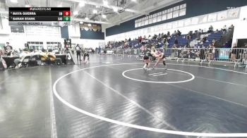 100 lbs Cons. Round 4 - Sarah Stark, Carlsbad vs Maya Guerra, Santa Monica