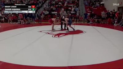 138 lbs Round 2 (3 Team) - Zander Samargia, Bob Jones vs Brody Logan, Thompson HS