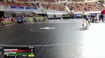 D2-157 lbs Cons. Round 2 - Shamar Parker, Buckeye Union vs Kaden Parker, Horizon